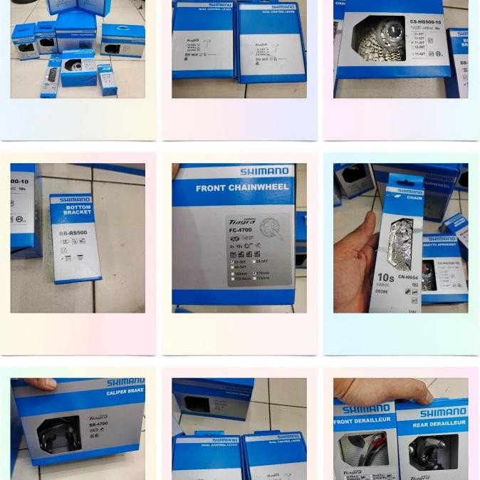 Group set Shimano set Tiagra 4700 Group set rim break Ful set Roadbike