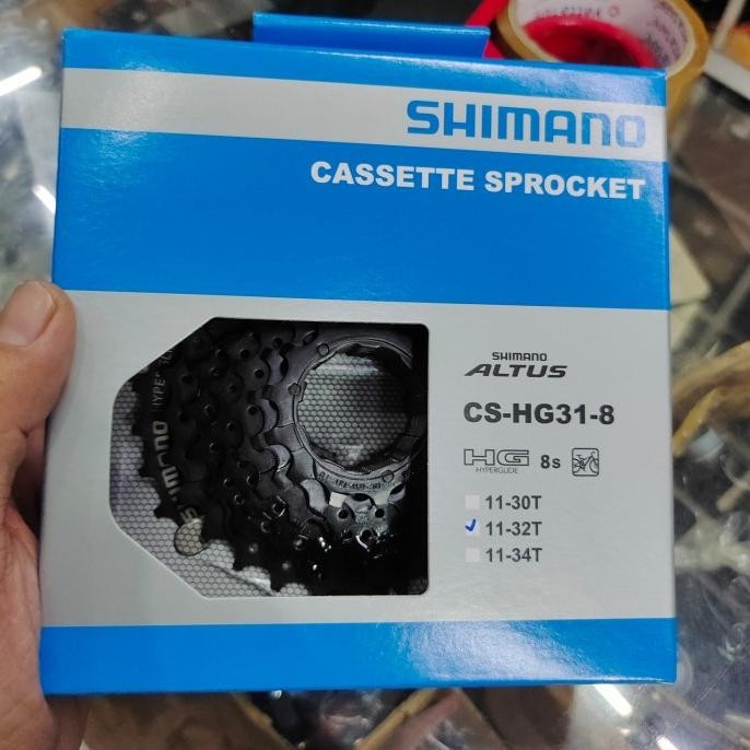Sprocket 8 speed hg 31 11-32 t Shimano Original