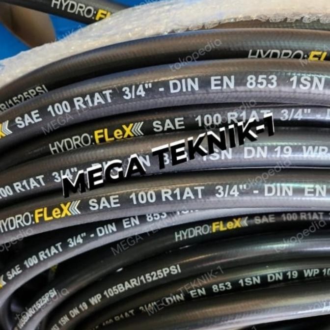 New Promo Selang Nozzle Spbu 6M / Selang Nozzle Pom Bensin 3/4 R1 6M Berkualitas
