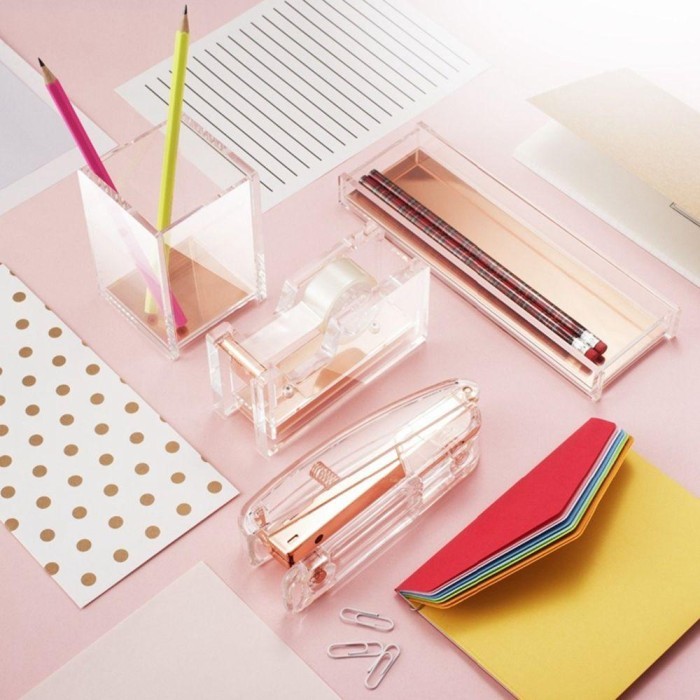 

Stapler Meja Stationery Fashion Kantor Binding Perlengkapan
