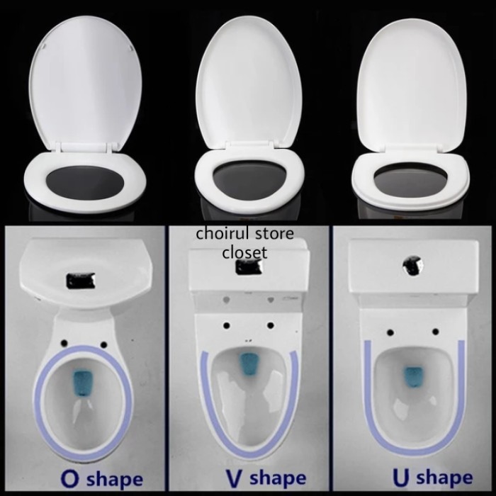 Caver Toilet Penutup Closet Duduk Model Panjang Caver Closet Tipe V #Gratisongkir #Sale #Discount