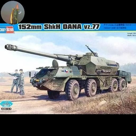 1/35 HobbyBoss 15mm ShkH  Dana vz.77  Hobby boss model kit