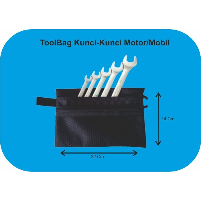 BIG SALE Tas toolkit Perkakas Tool Bag Organizer Kunci tas perkakas motor mobil