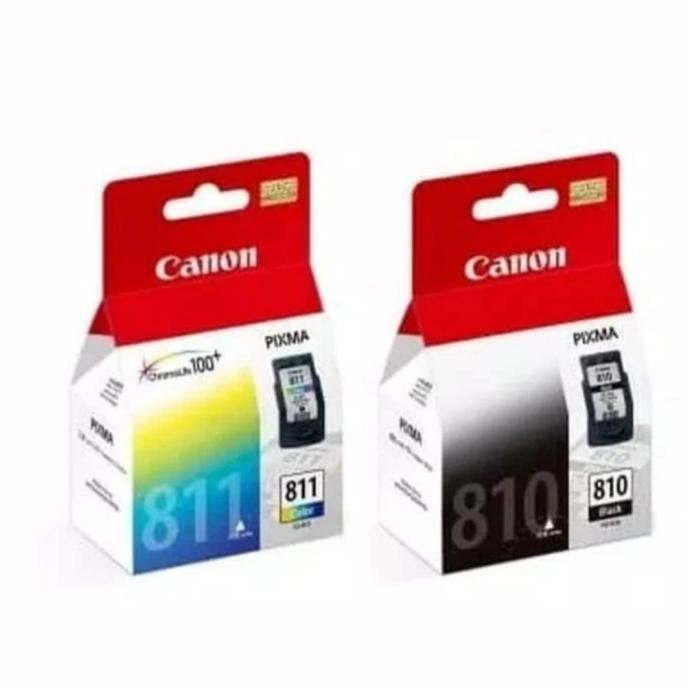 CARTRIDGE CANON ORIGINAL 810 & 811 untuk printer Canon ip2770, mp237,