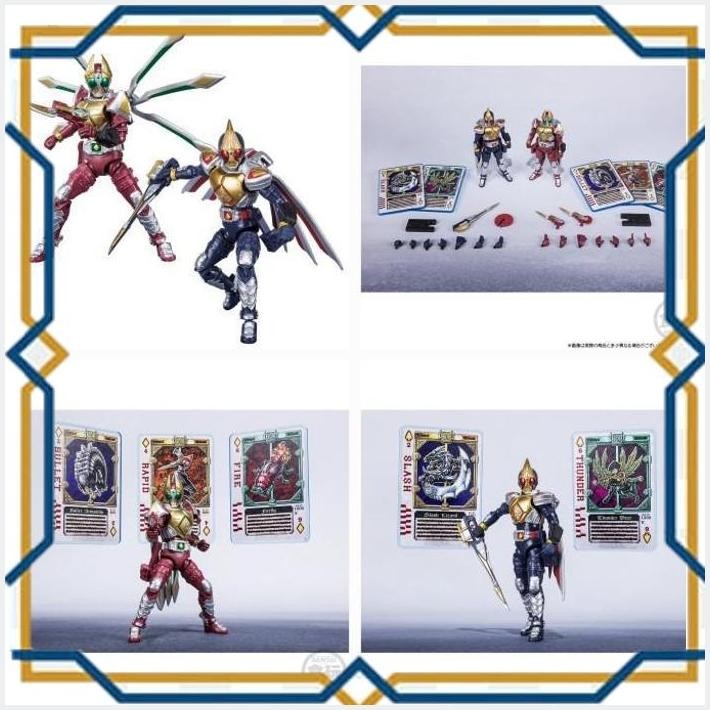 [AUG] SHODO X KAMEN RIDER BLADE JACK & GARREN JACK FORM PREMIUM BANDAI LIMITED