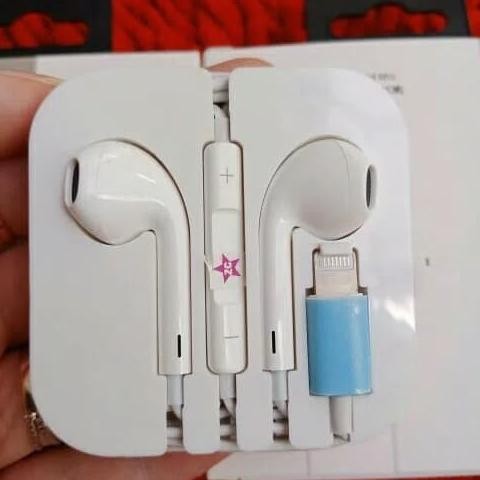 Handset Earphone handfree iphone 8 8+ iphone x original apple Terlaris