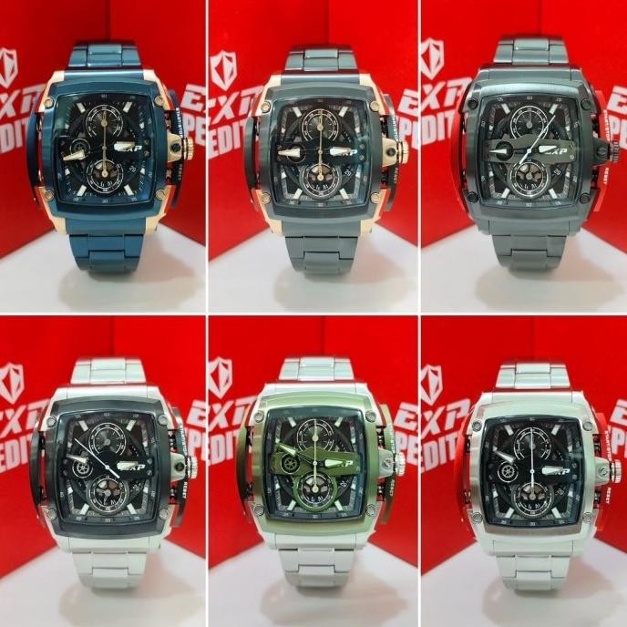 Jam Tangan Pria Original EXPEDITION EXP E3008 / E 3008 Black Yellow Terlaris