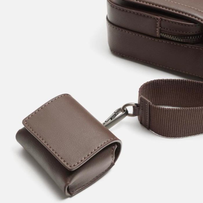 Murah Tas Selempang Zara Pria Original Store Cokelat