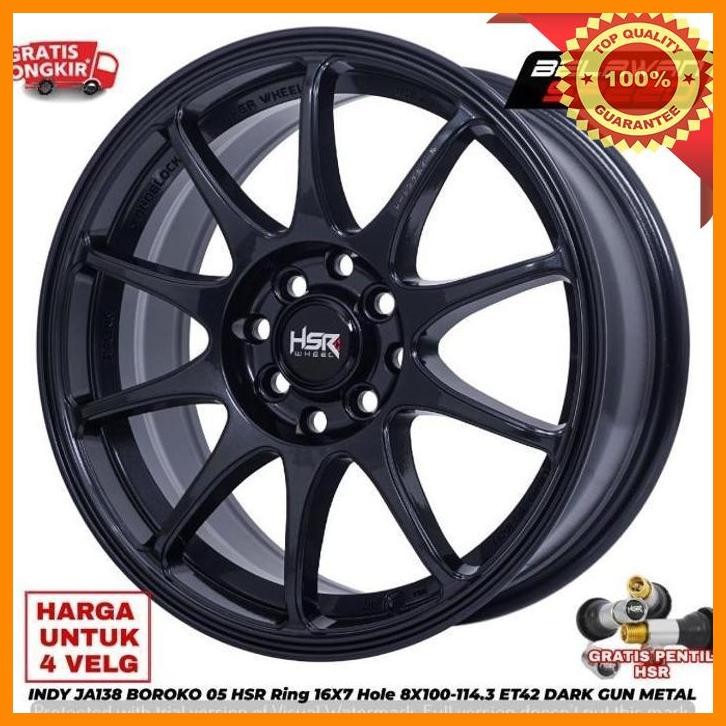 (BELAW) PROMO VELG MOBIL SIRION YARIS AGYA HSR INDY RING 16