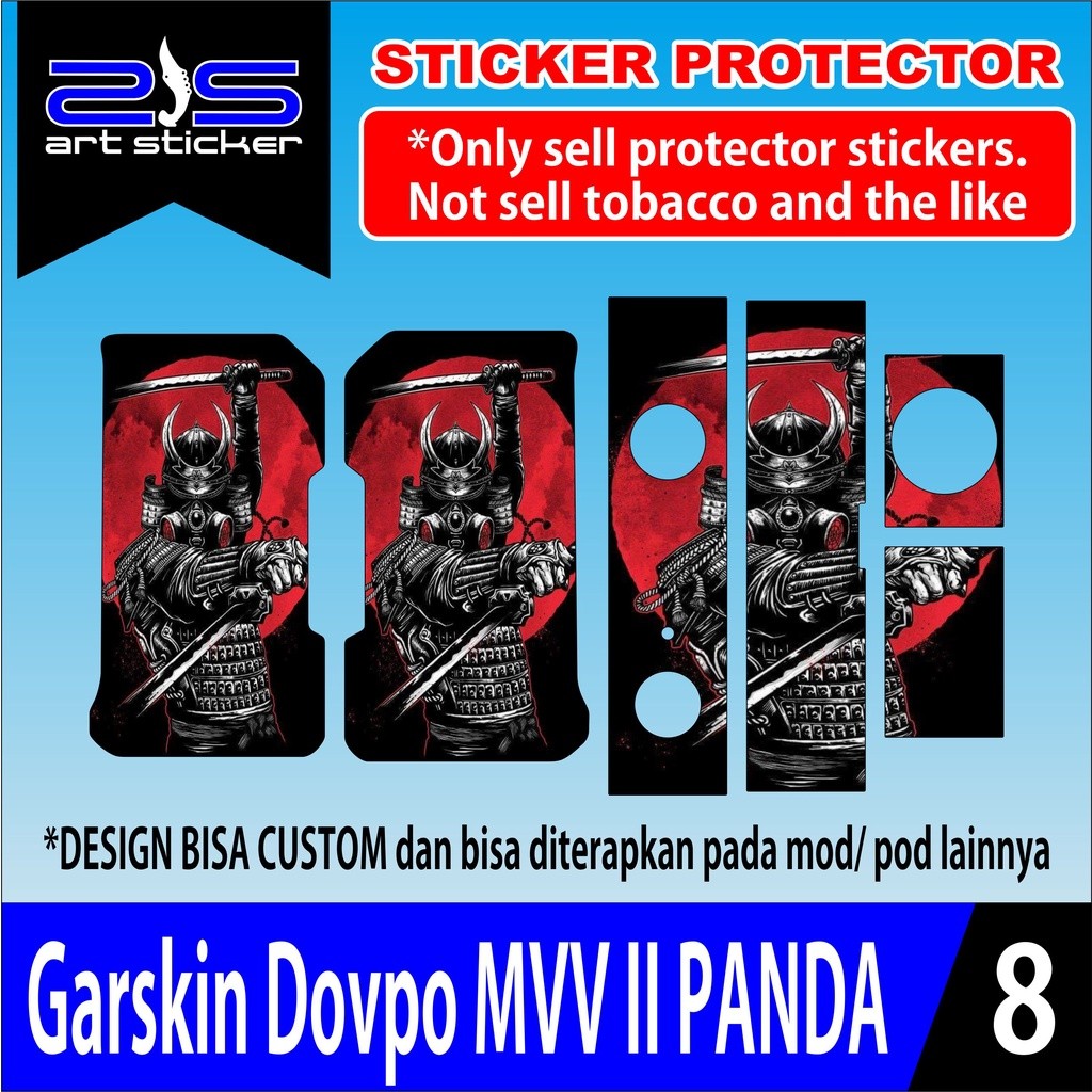 

*PromoTerjangkau* Dov Po Mvv Ii Panda Shogun Garskin Wrap Stiker Premium / X Casing Case COD