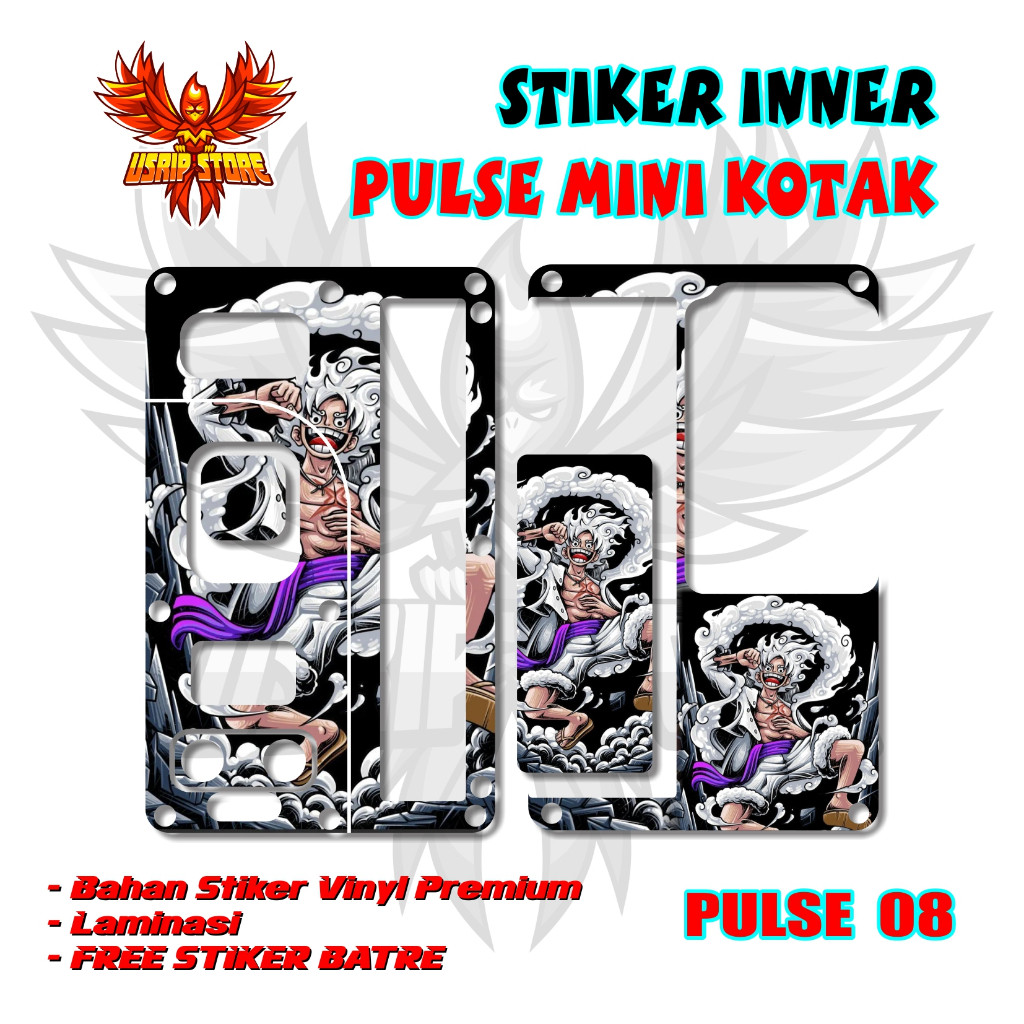 

*PromoTerjangkau* Stiker Puls M1n1 K0t4k 8 Garskin Wrap Stiker Premium / X Casing Case COD