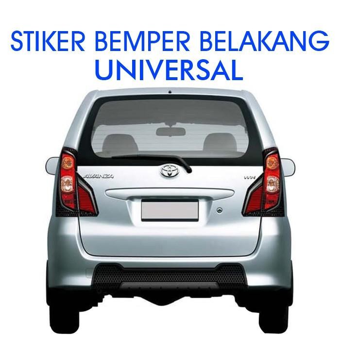 Stiker Bemper Mobil Agya Ayla Avanza Sigra Belakang Gt1