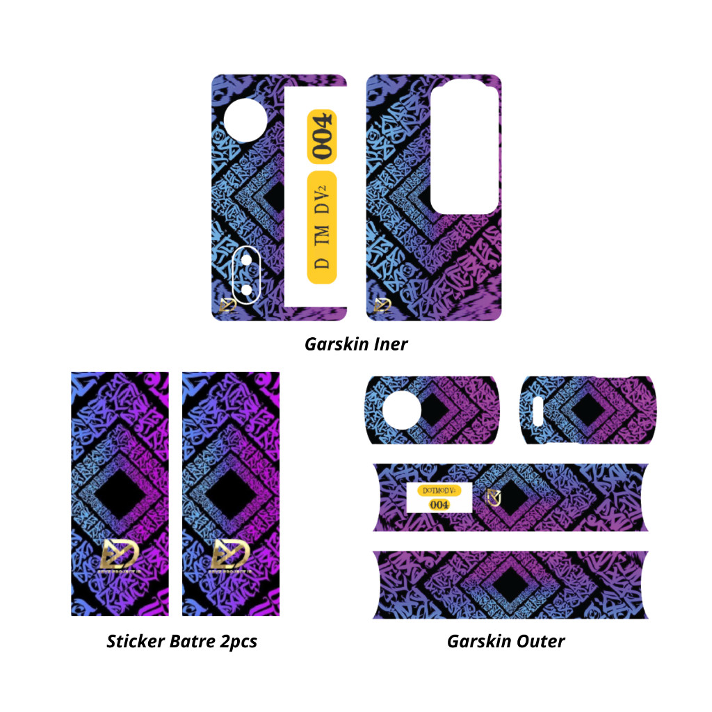 

*PromoTerjangkau* Namikami Kertas Dot Anti Air Label Stiker Fs 04 Garskin Wrap Stiker Premium / X Casing Case COD