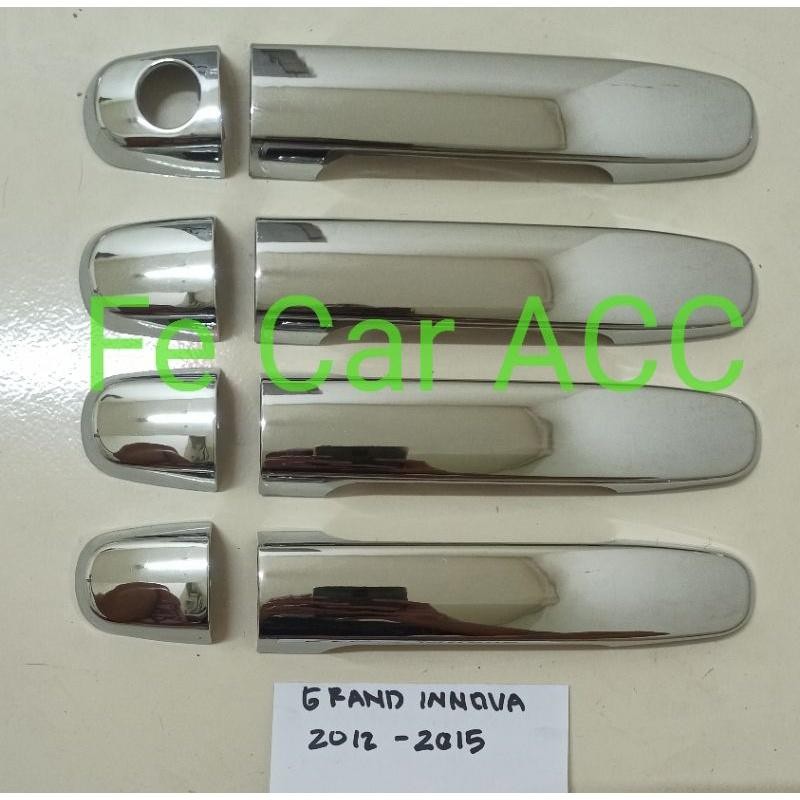 Door Handle Innova Lama 2012-2015 Chrome  / Cover Door Handel Grand Innova/Pelindung Gagang Pintu In