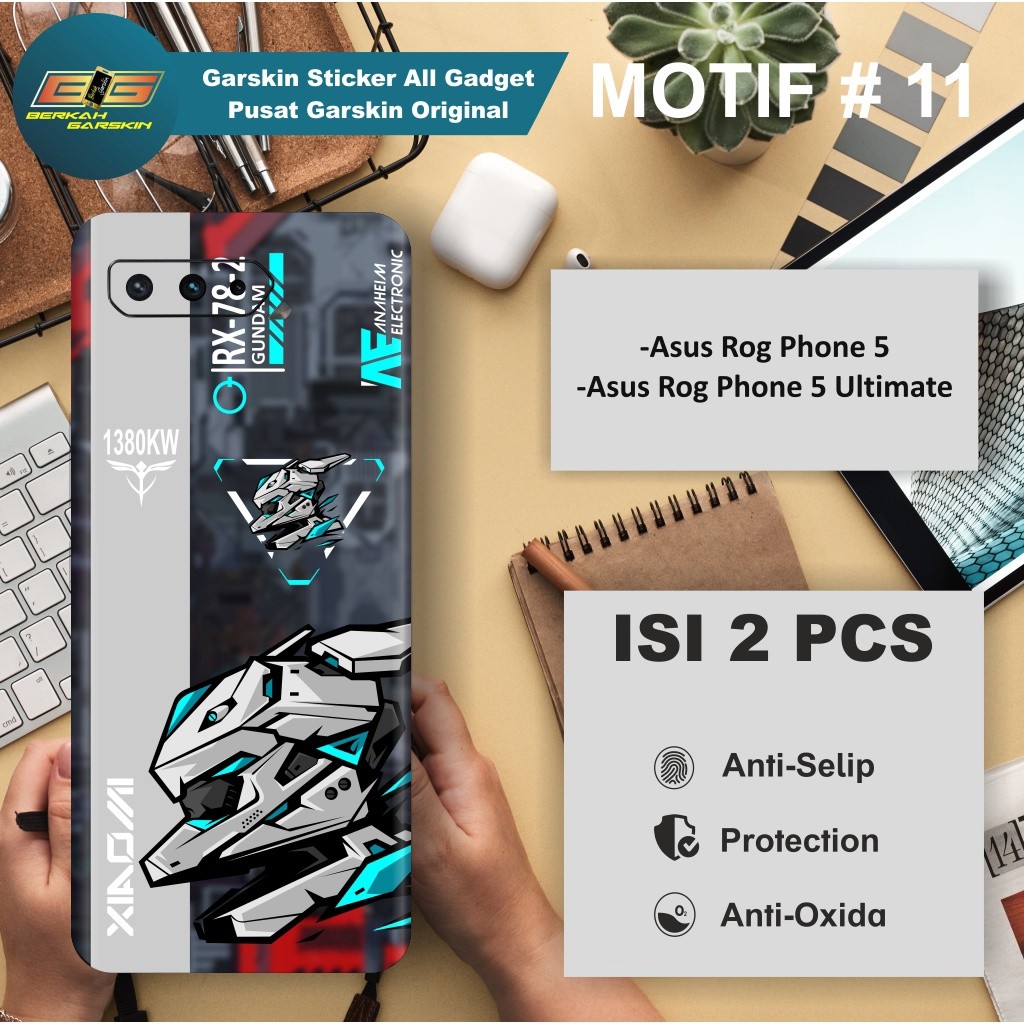 

*PromoTerjangkau* Asus ROG Phone 5 Ultimate Garskin Wrap Stiker Premium / X Casing Case COD