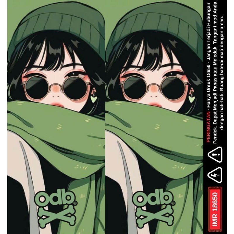 

*PromoTerjangkau* Ambitionstore Stiker Wrap Baterai 18650 Anime 3d Art V3 Series Pelindung Dan Penghias Untuk Segala Merek 54 Garskin Wrap Stiker Premium / X Casing Case COD