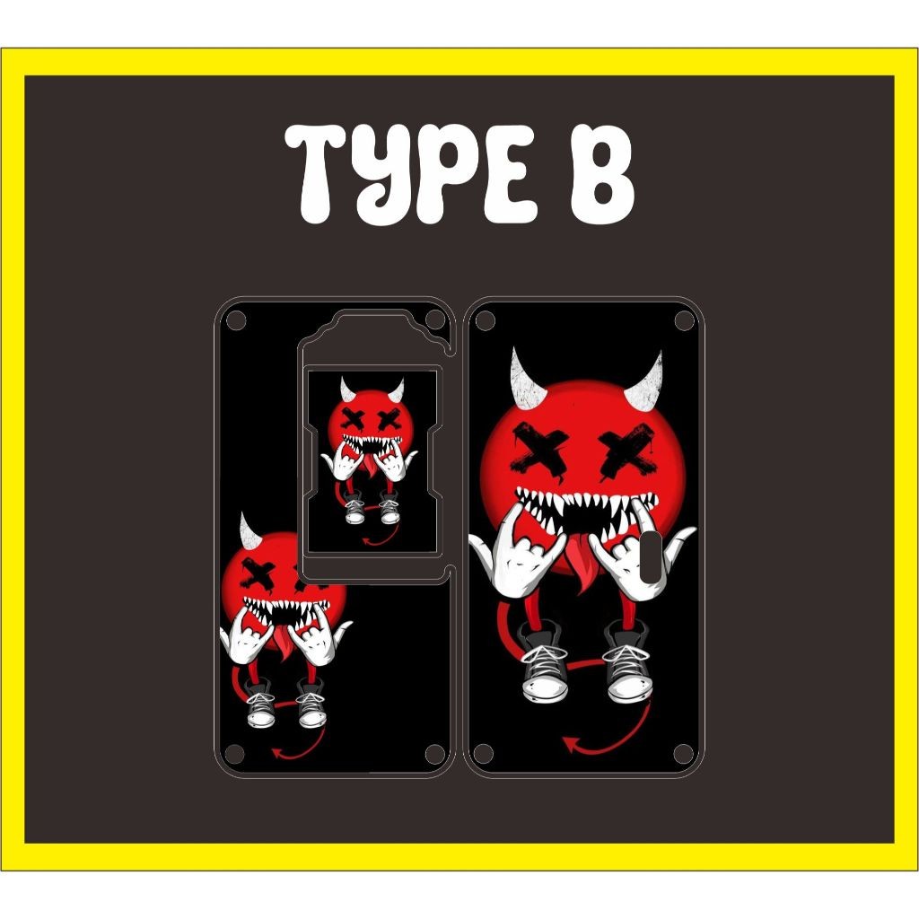 

*PromoTerjangkau* B60 Inner Garskin Wrap Stiker Premium / X Casing Case COD