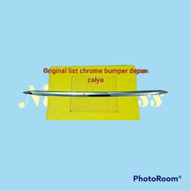 Lis Bemper Depan Buat Mobil Calya/ Sigra Crome
