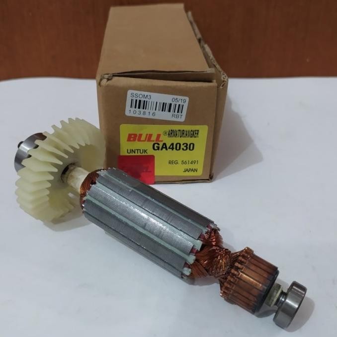 Bull Armature Angker GA4030 Rotor Gerinda Tangan 4 Inch Makita GA 4030