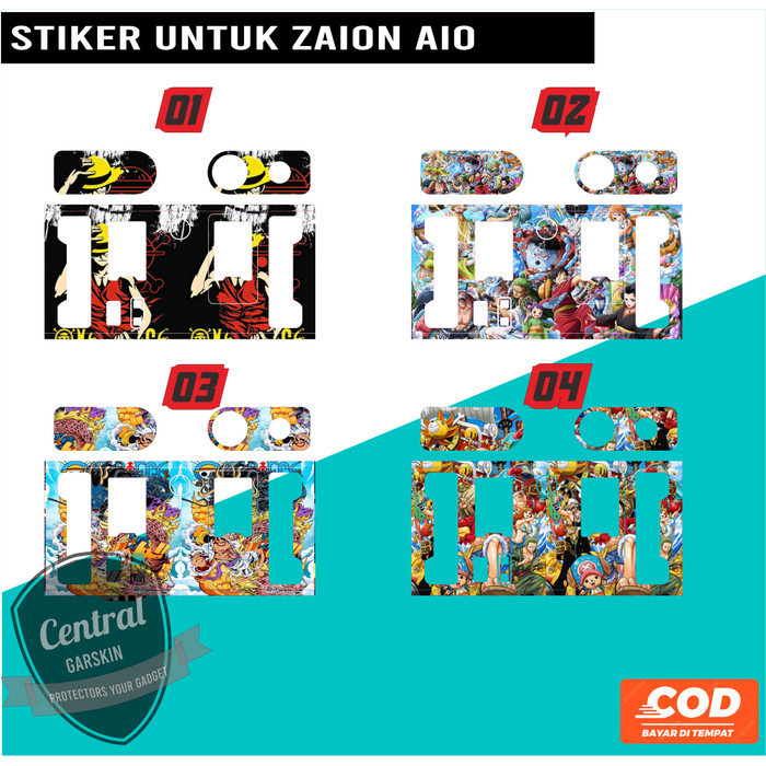 

*PromoTerjangkau* Stiker Zaion Aio One Piece 01 Garskin Wrap Premium / X Casing Case COD