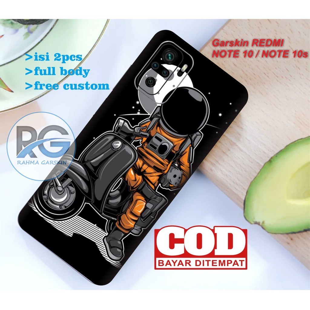 

*PromoTerjangkau* Redmi Note 10 Garskin Wrap Stiker Premium / X Casing Case COD
