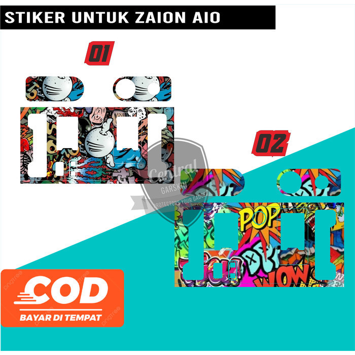 

*PromoTerjangkau* Stiker Zaion Aio Pod 01 Garskin Wrap Premium / X Casing Case COD
