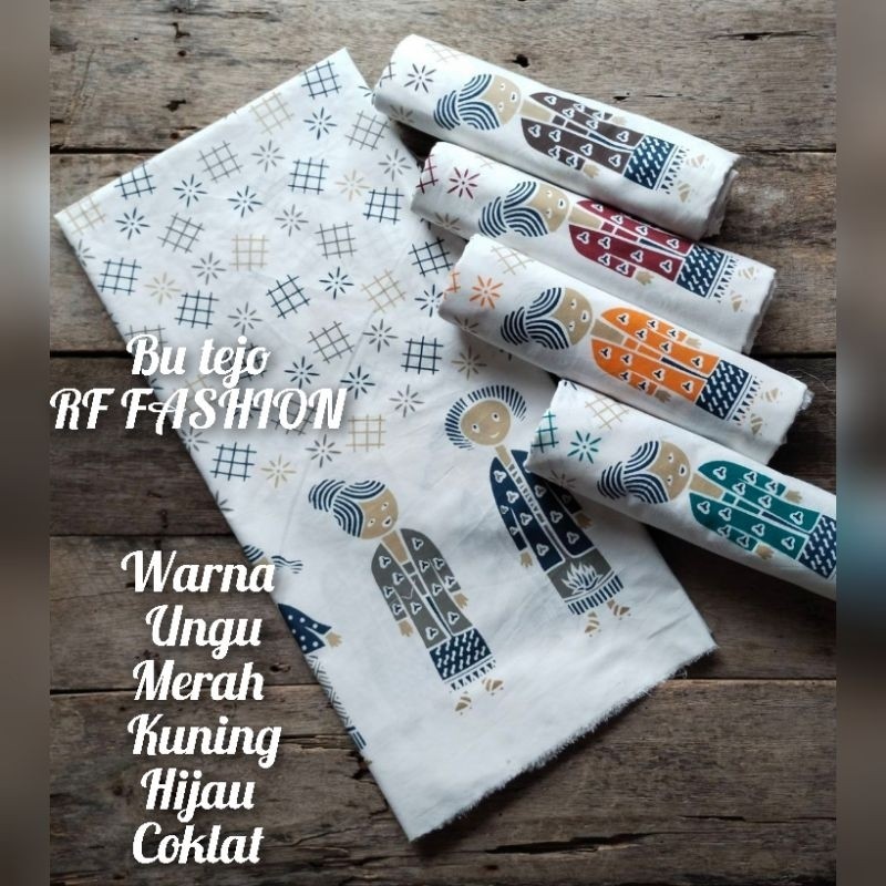 Tahan Lama Kain Batik Motif Bu Tejo Viral Top 1