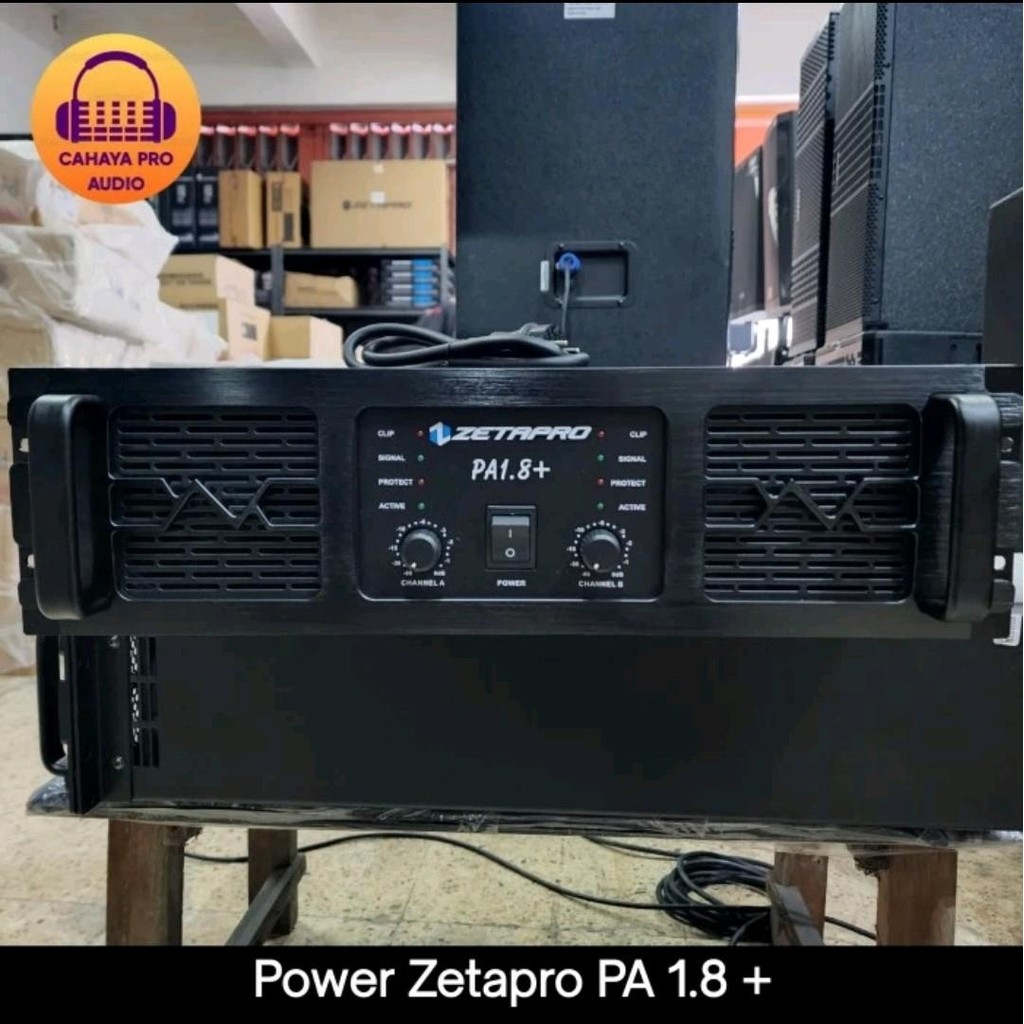 Power Amplifier Zetapro PA 1.8 +  PA1.8+