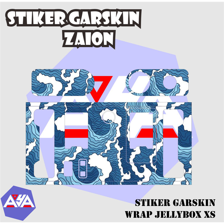 

*PromoTerjangkau* Nitrous Zaion Red Black Request Wrap Garskin Stiker Premium / X Casing Case COD