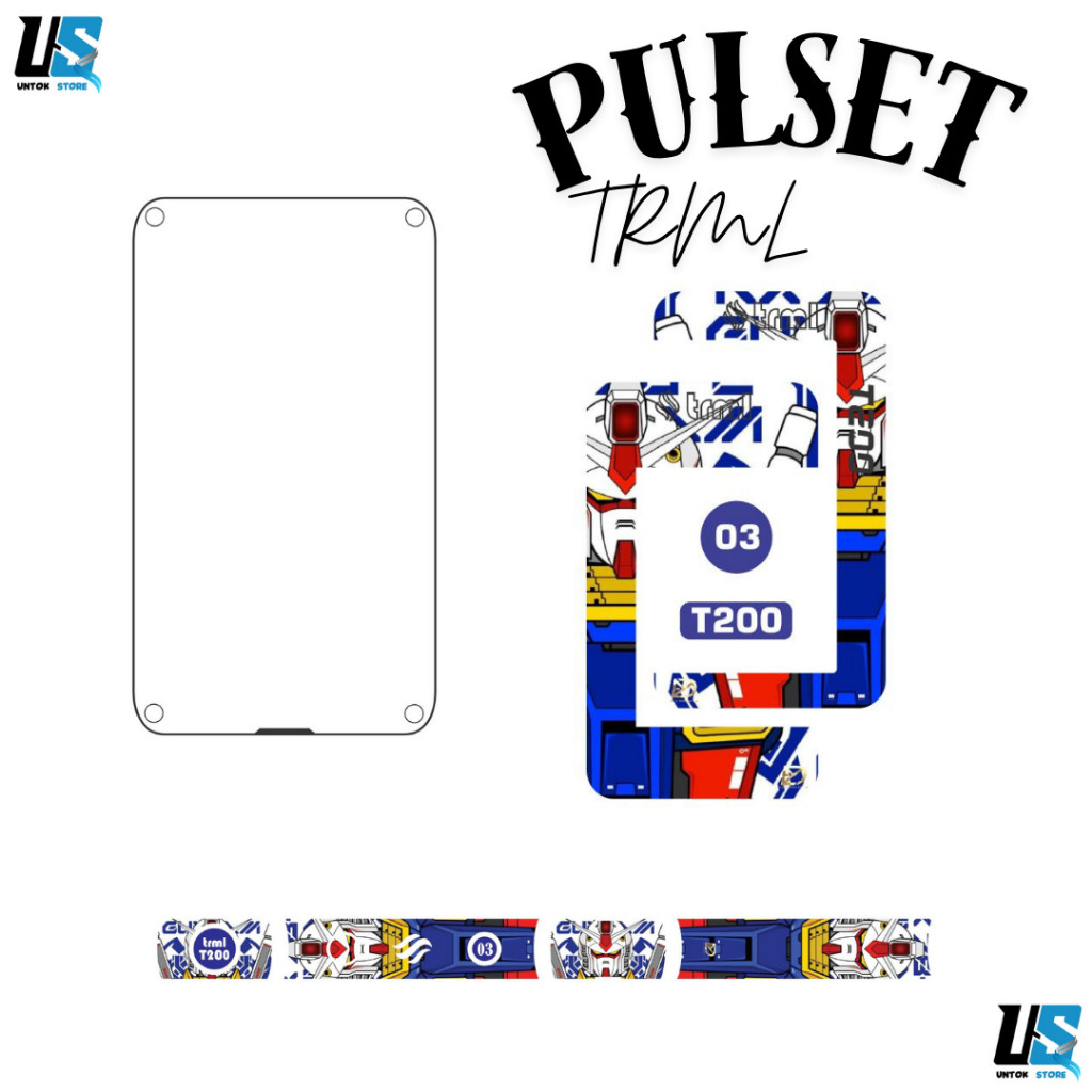 

*PromoTerjangkau* Stiker Lengkap Tr Ml Dan Aakrilik Bening Garskin Wrap Premium / X Casing Case COD