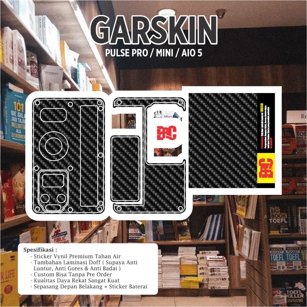 

*PromoTerjangkau* E2r Creative Jual Sipulse Bulat Garskin Wrap Stiker Premium / X Casing Case COD