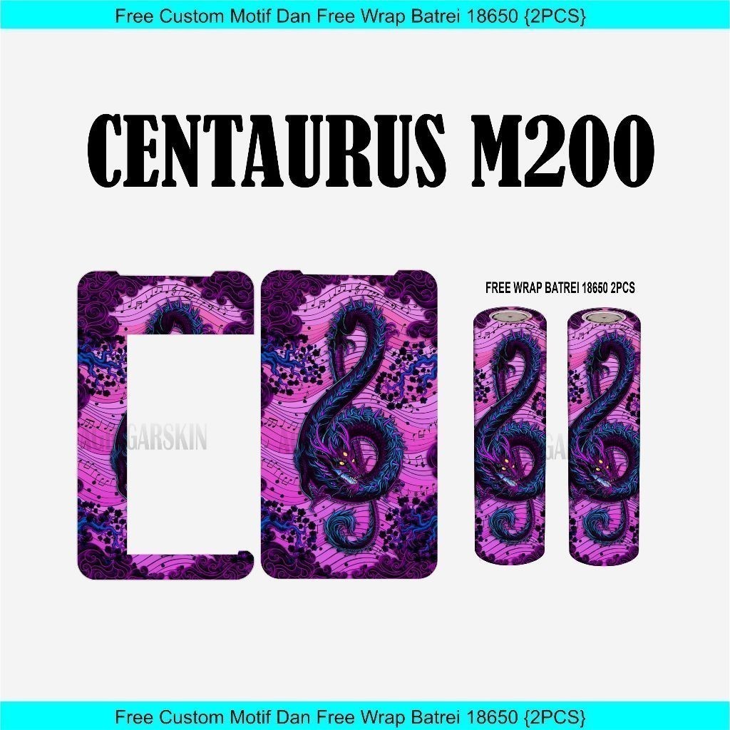 

*PromoTerjangkau* Inner Centaurus M200 Garskin Wrap Stiker Premium / X Casing Case COD