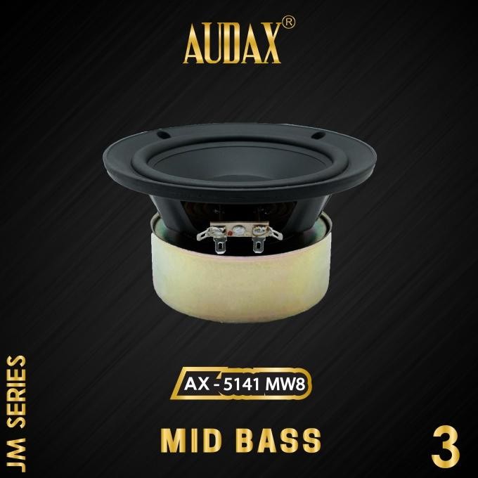 Promo Speaker Pasif 5" Audax Ax-5141 Mw8 Mid Bass Jm Series