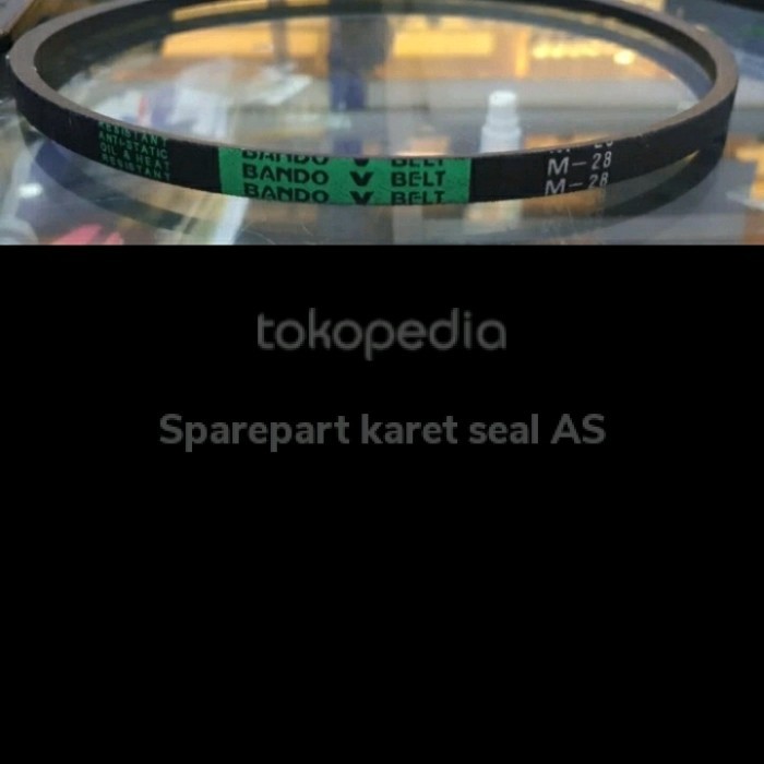 VANBELT TALIKIPAS MESIN CUCI SHARP AQUA POLYTRON M28 M 28 MEREK BANDO