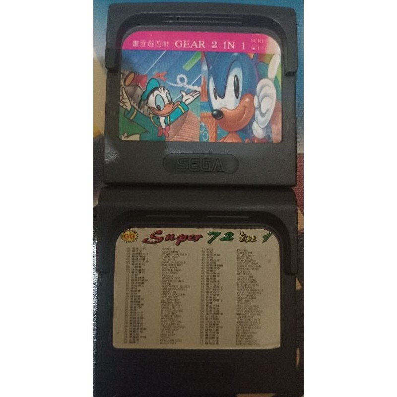 kaset sega game gear