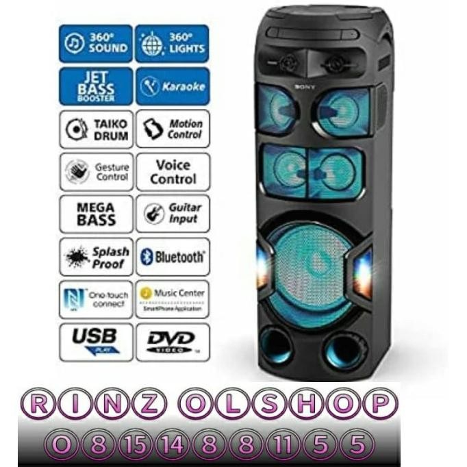 Murah Sony Mhc-V82D Multimedia Speaker High Power Audio System With Bluetoot