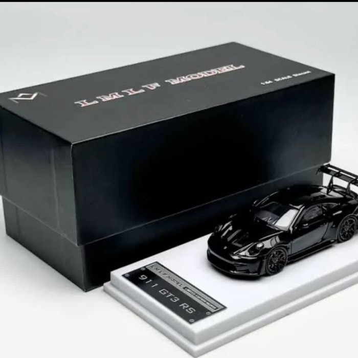 Lmlf Model 1:64 Scale Model Porsche Gt3Rs Black