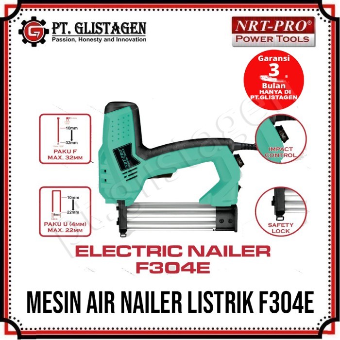 

Mesin Paku Tembak Listrik Electrik F32 U22 2in1 F304E NRT-PRO