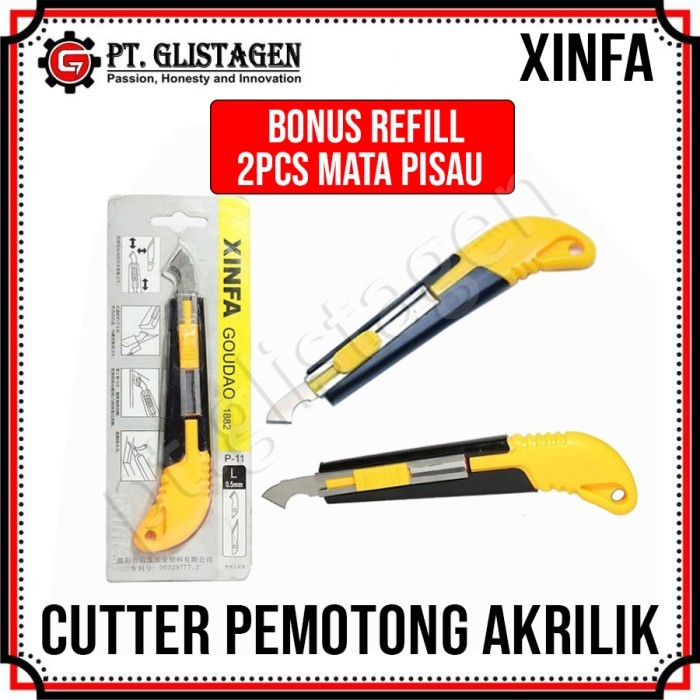 

Pisau Cutter Akrilik Acrylic Alat Pemotong Mika Akrilik