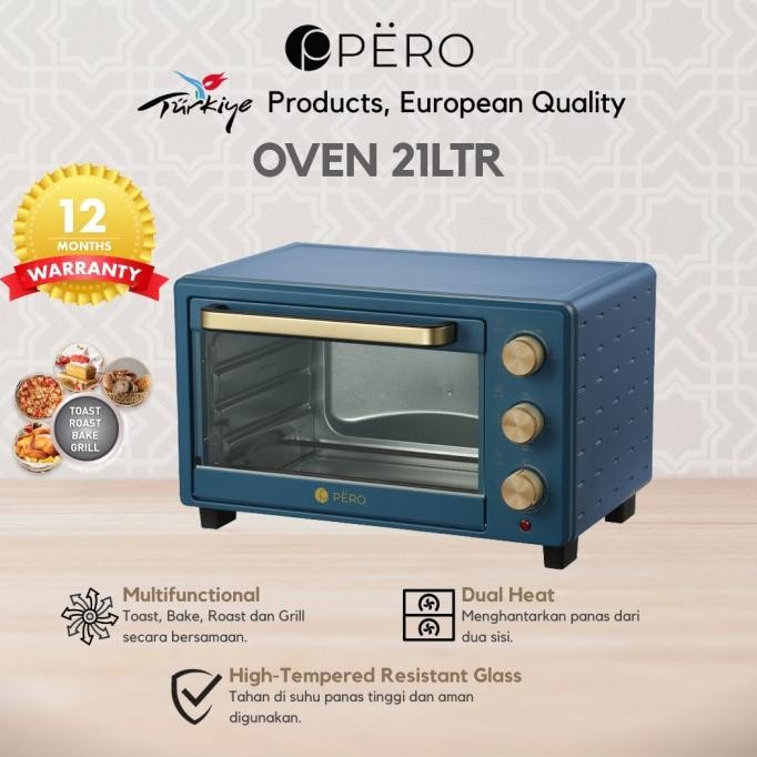 Pero Multifunction Oven Listrik Kapasitas 21 Liter