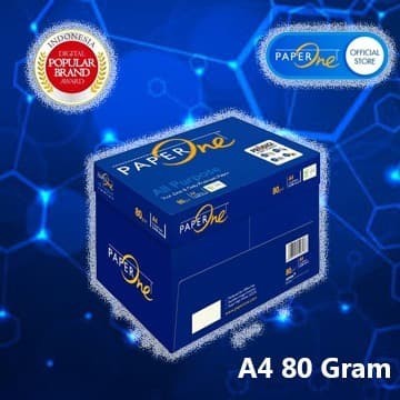 

PAPER ONE KERTAS HVS PAPERONE A4 F4 B5 Q4 70 GR/ 75 GR/ 80 GR/ 100 GR