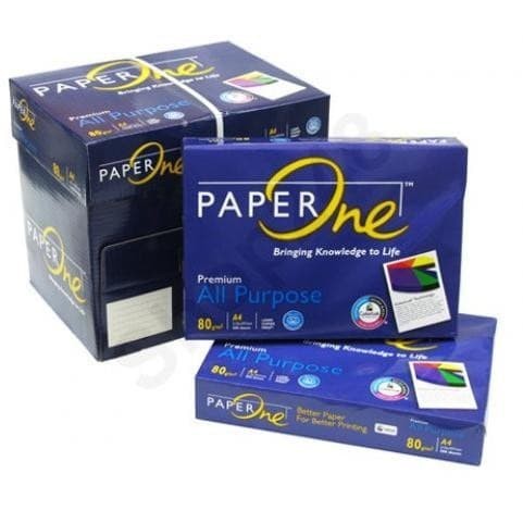 

Kertas HVS A4 80gr Paper One 1 Dus