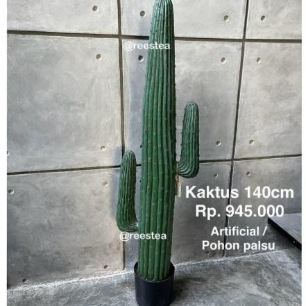 Pohon Kaktus Koboy Tinggi 140 cm/ Pohon Hias Palsu/ Artificial plant