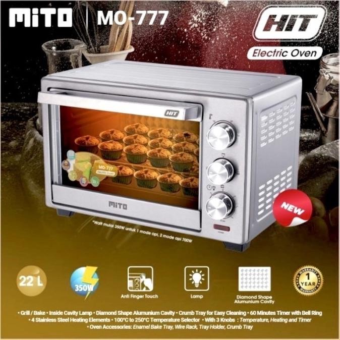 Microwave Oven Listrik Mitochiba MITO HIT MO-777 22L 22Liter 22 Liter