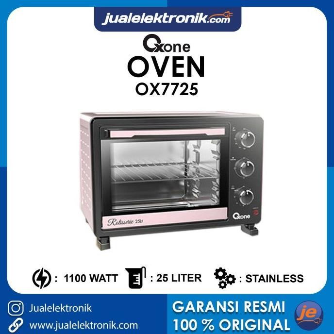 OXONE Eco Series Oven OX-7725 Warna PINK OX 7725 25 Liter