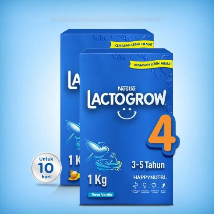 Lactogrow 4 Susu Pertumbuhan Anak (3-5 Tahun) 1kg - 1 kg VIP