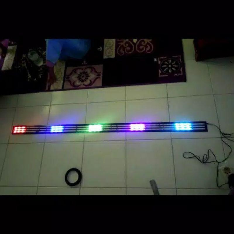Lampu Strobo Rgb Bus Canter L300 Dll Panjng 140Cm Lampu Kaca Depan Berjalan / Running Bus