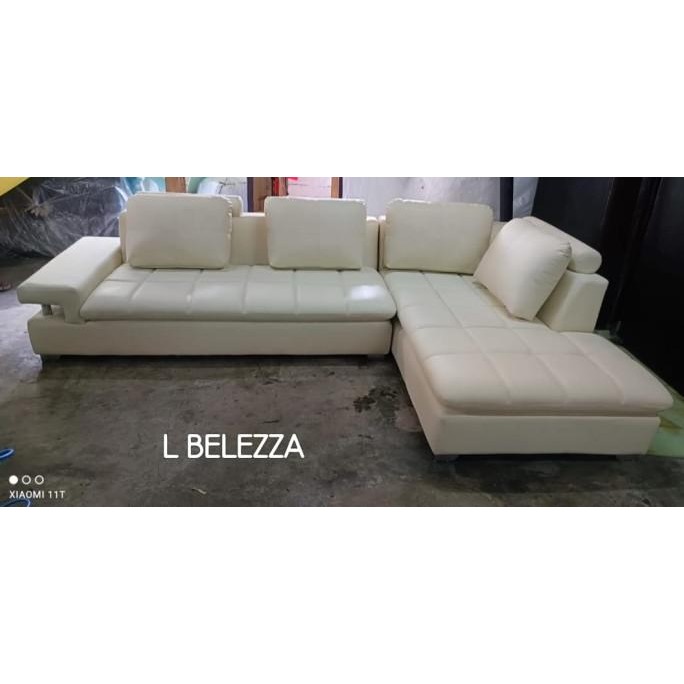 Sofa Tamu Sofa Rumah Sofa Minimalis L BELEZZA Molek Furniture