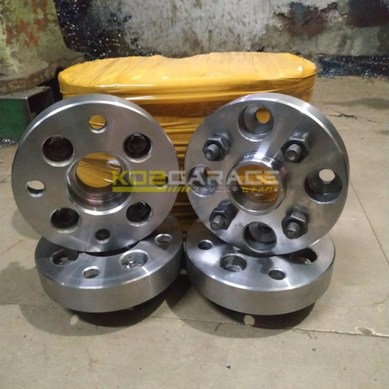 Adaptor Velg Rubah Pcd Tebal 1,5 Cm - 3 Cm H4X114.3 Ke H4X100 + Center Ring Avanza Ke Brio