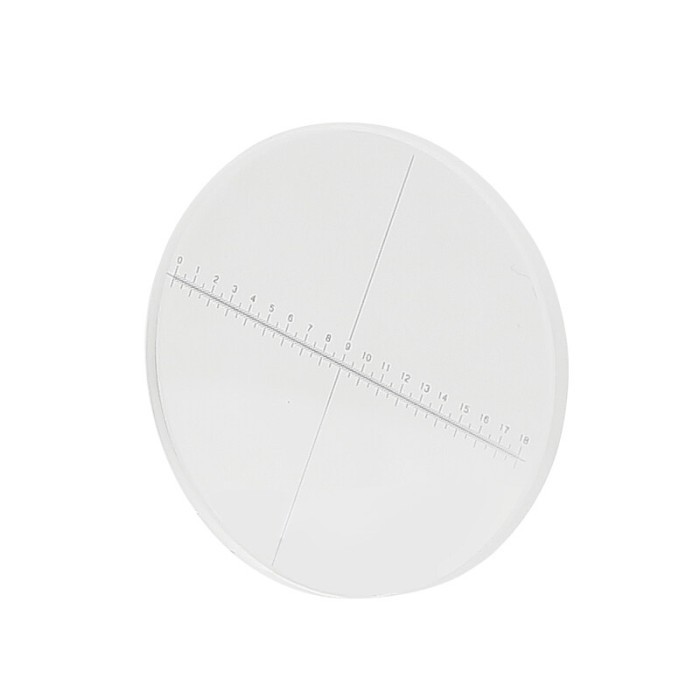 

DIV 0.1 Mm Lensa Mata Micrometer untuk Mikroskop Mata Reticle Garis